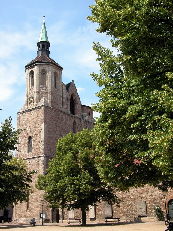 Braunschweig Brunswick Magni-Kirche Turm Suedosten (2006)