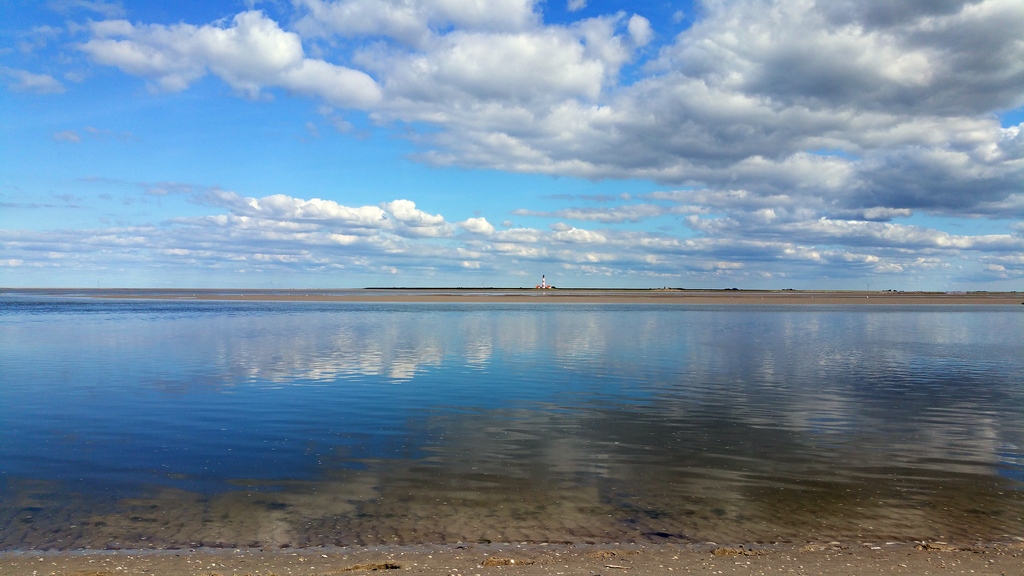 Am Strand von Sankt Peter-Ording im Nationalpark Schleswig-Holsteinisches Wattenmeer 02