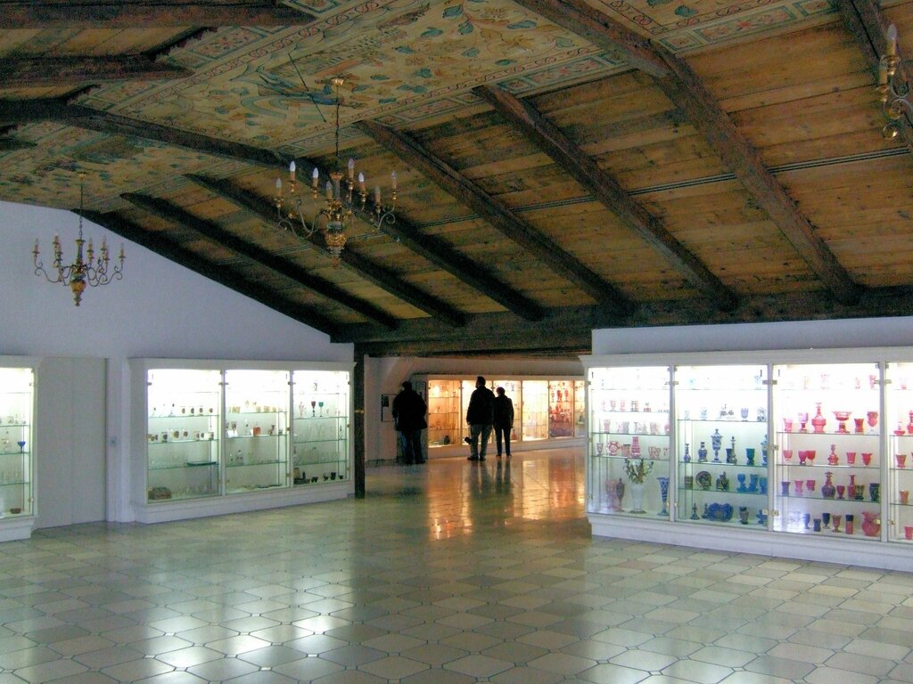 Passau Glass Museum top floor