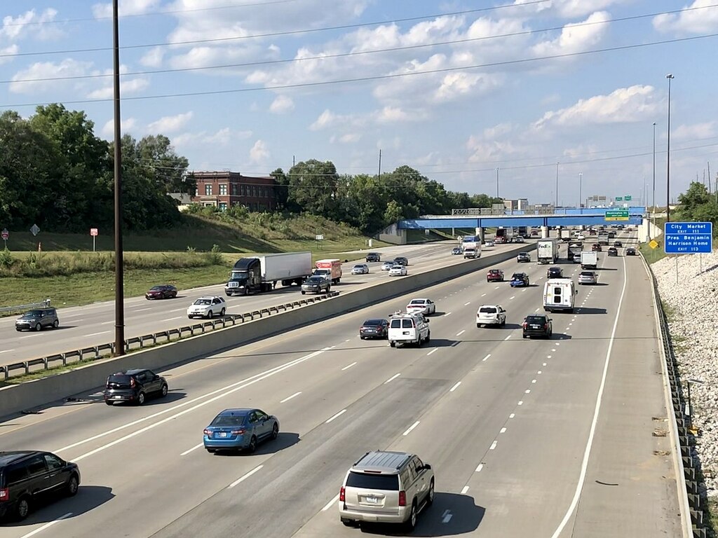 Interstates 65 and 70 Indianapolis