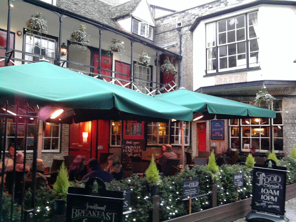 The Eagle pub in Cambridge
