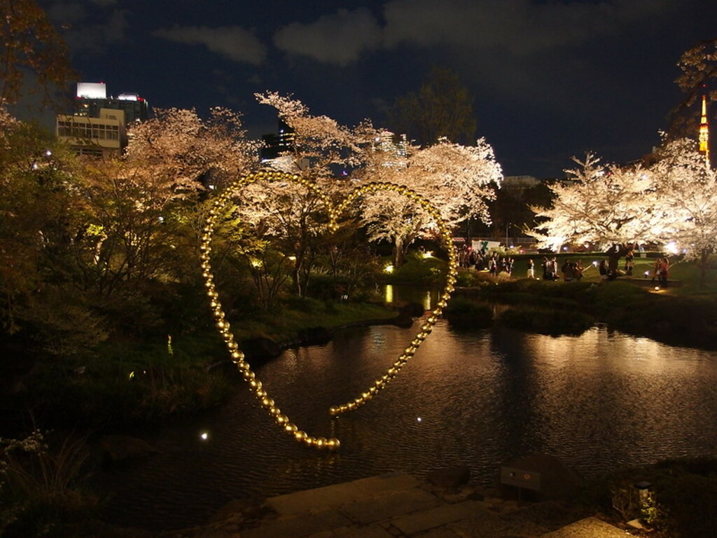 Sakura illumination @ Roppongi Hills