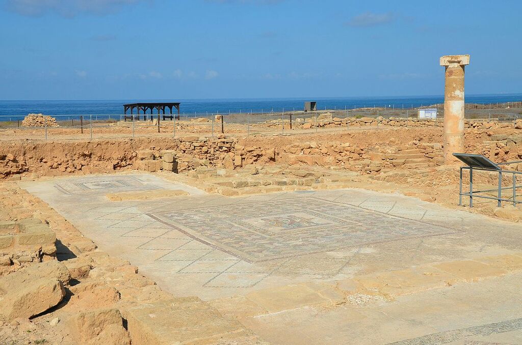 West Wing, Paphos Archaeological Park, Cyprus 