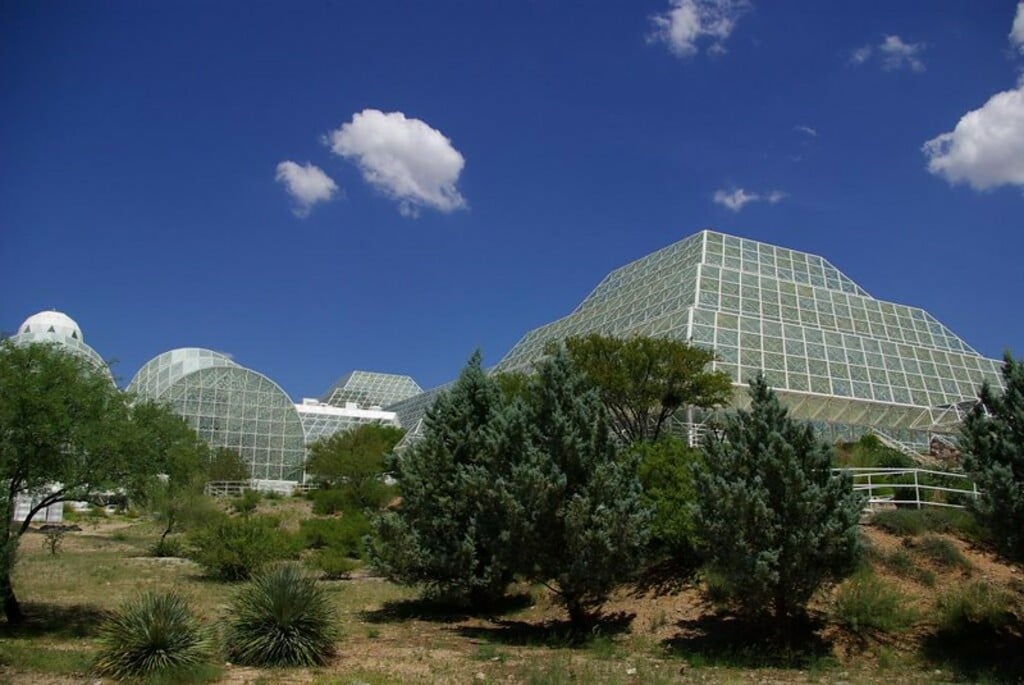 Biosphere 2 back