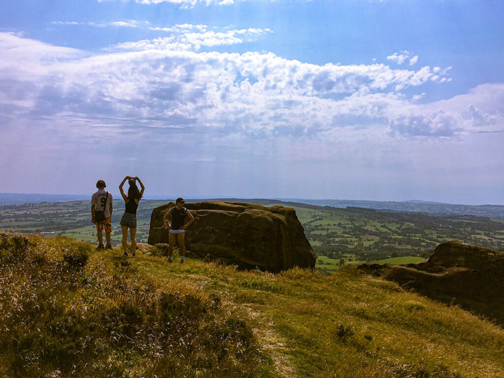 the roaches, Peak District, England