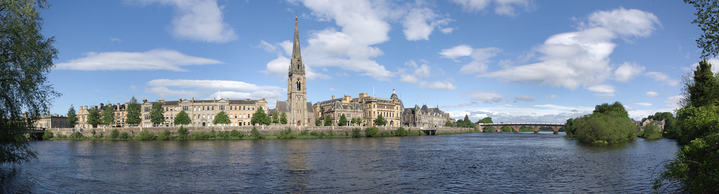 Perth, Scotland - Bank of Tay