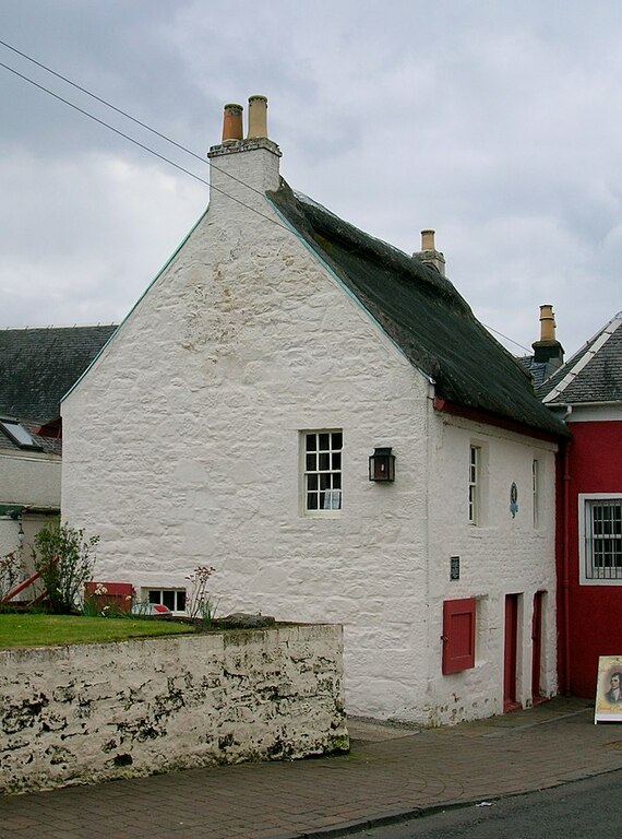 Bachelor's Club, gable end, Tarbolton