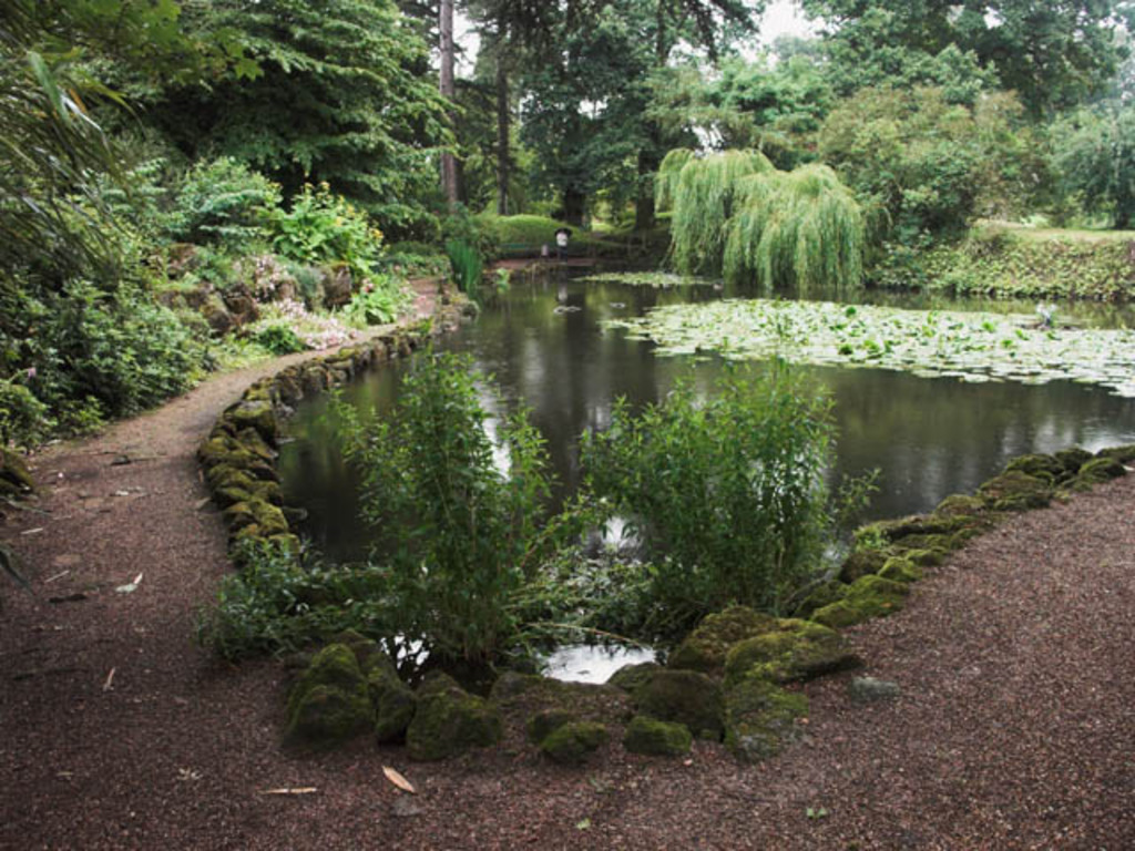 Ornamental pool in Whatton Gardens