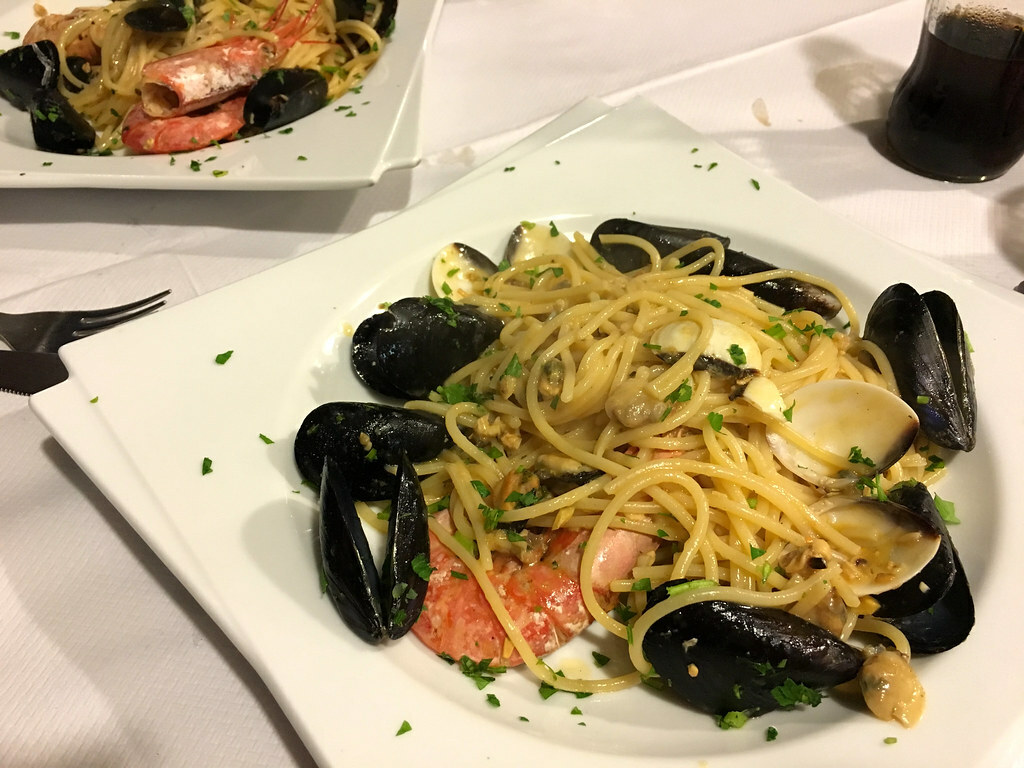 Gli Spaghetti ai Frutti di Mare