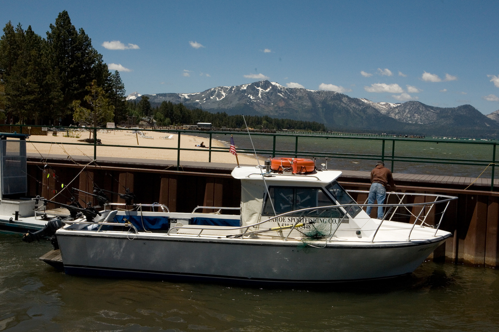 Tahoe fishing boat