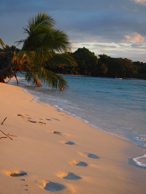 Sainte marie Madagascar view of ile aux nattes