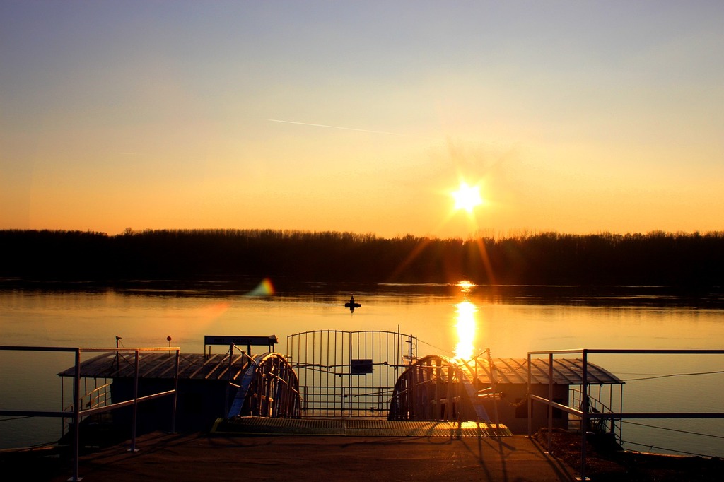 Sunset Danube Calcareous