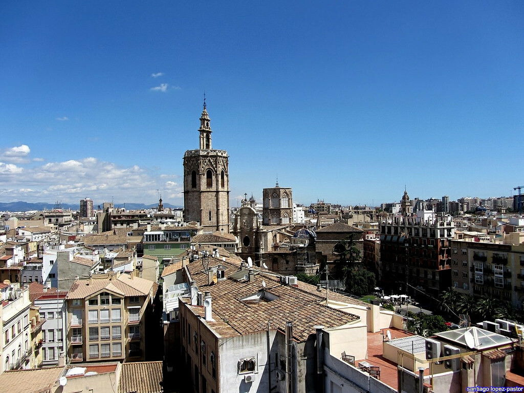 Valencia desde la torre de Santa Catalina (2)
