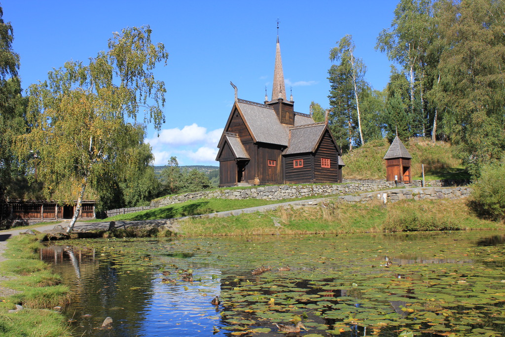 Stavkirke på Maihaugen