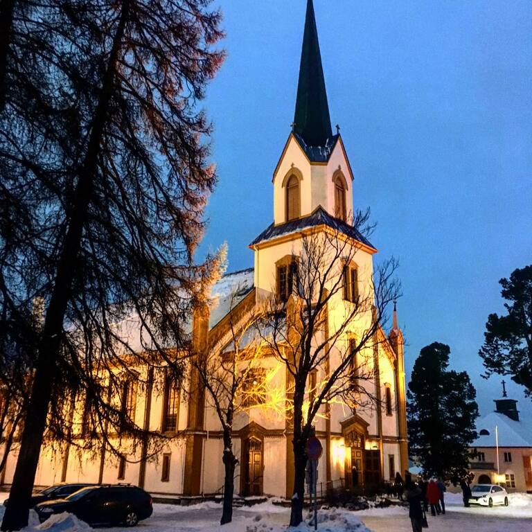 things to do in gjovik norway | visit the architectural site of the gjovik kirke