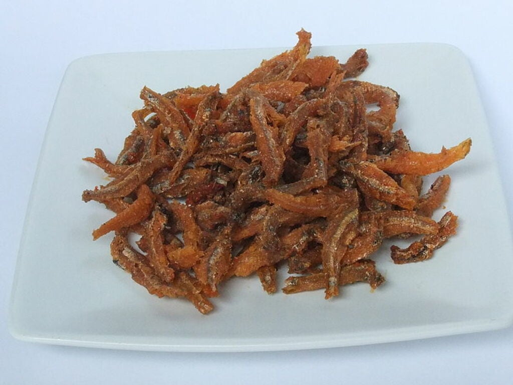 Ikan teri balado