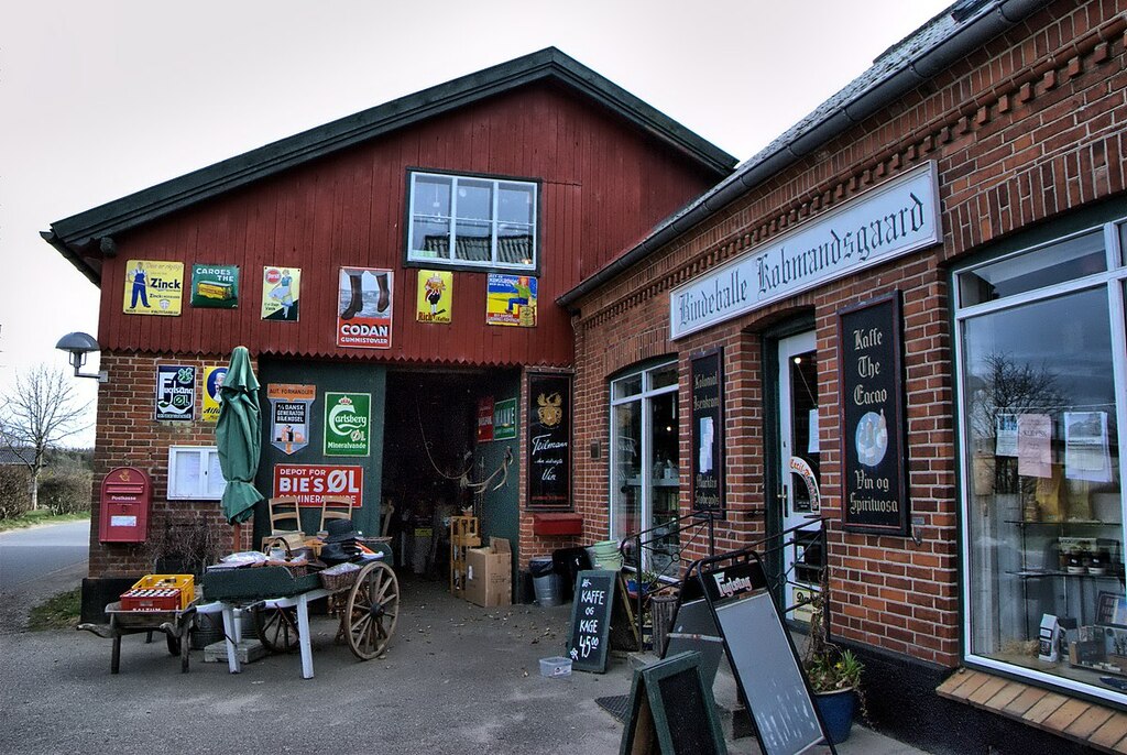 Old grocer store