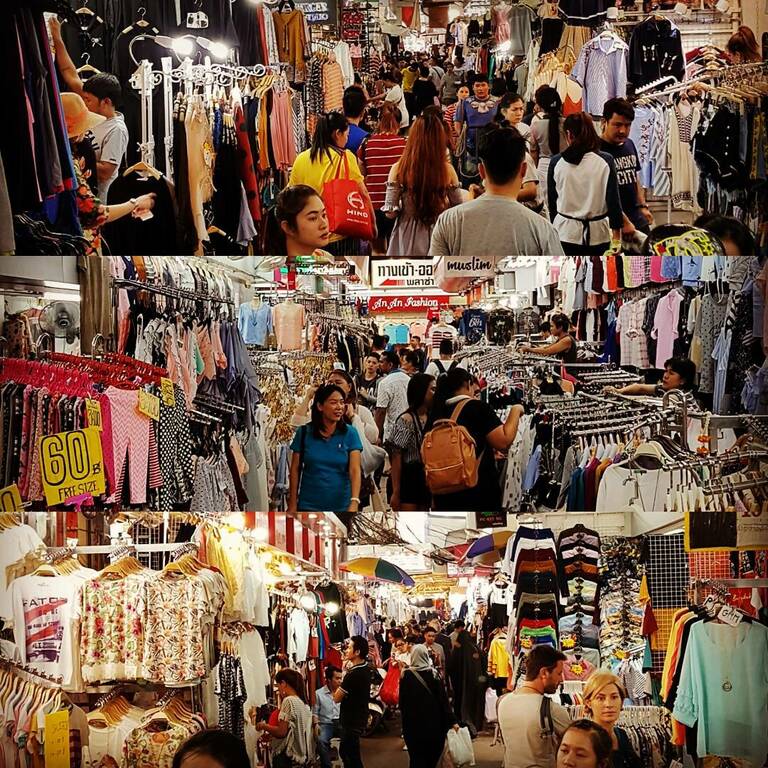 markets in bangkok | pratunam market