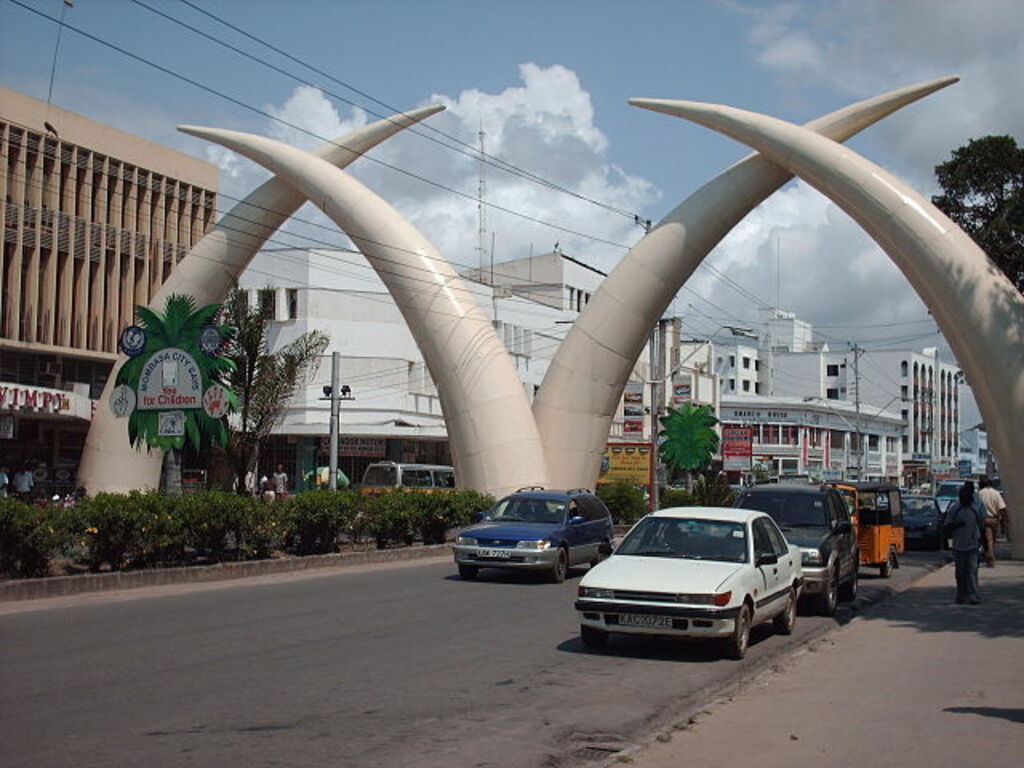 Tusks in City of Mombasa