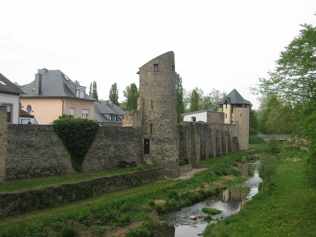 File City walls and towers 3 Echternach, Luxembourg