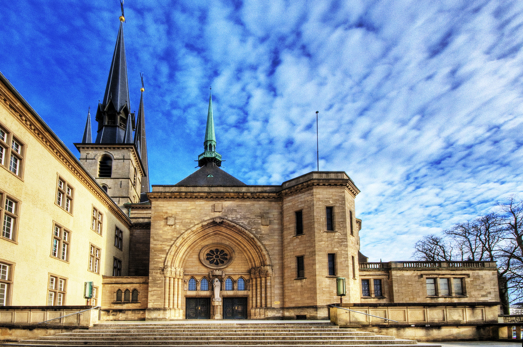 Luxembourg Cathedrale Notre-Dame