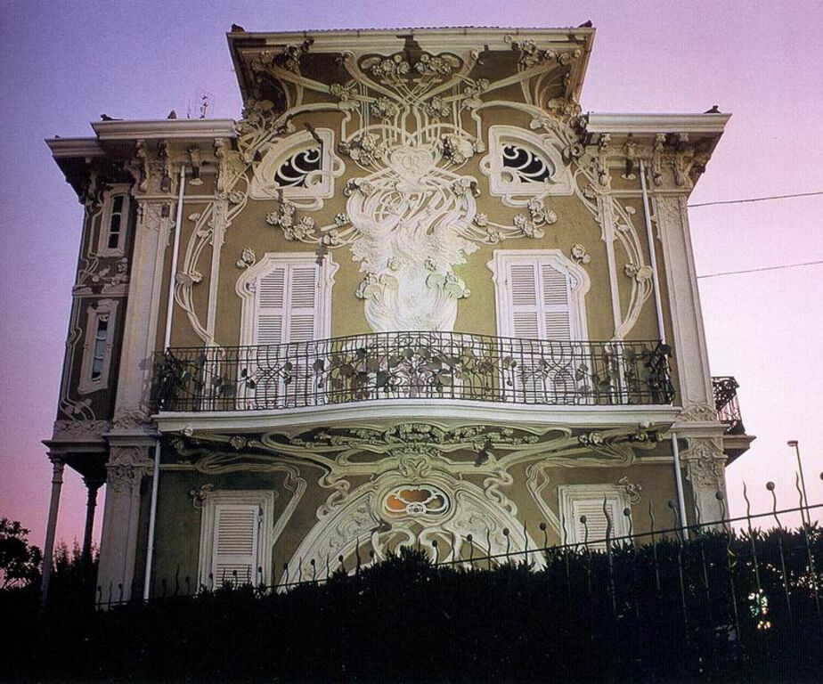 Giovanni Brega, villa Ruggeri (Pesaro), 1902