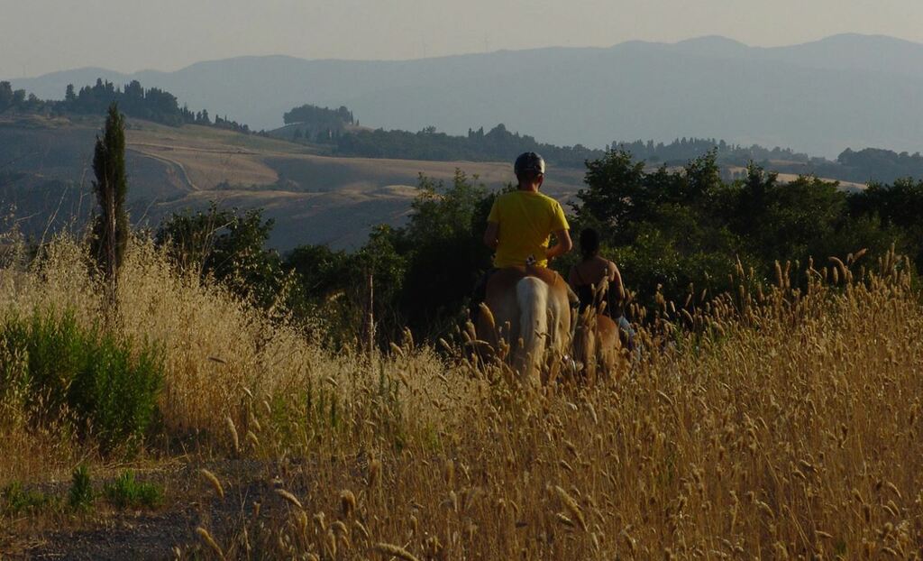 Horseback riding in Tuscany