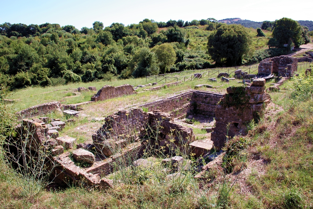 Roselle Archaeological Park Thermae