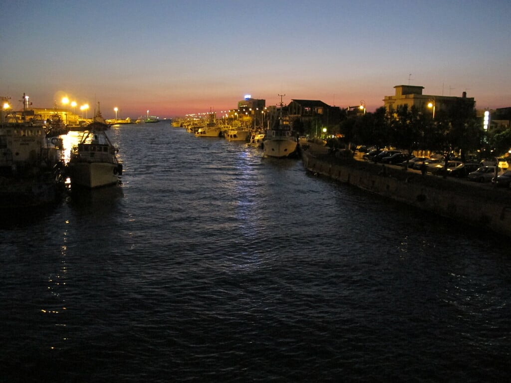 Fiumicino, sbocco sul mare
