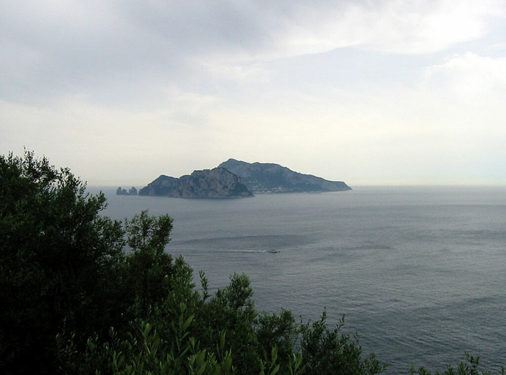Capri From Punta Campanella