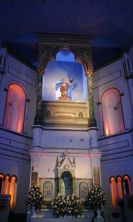 Altar da Catedral Metropolitana de Maceió totalmente restaurado