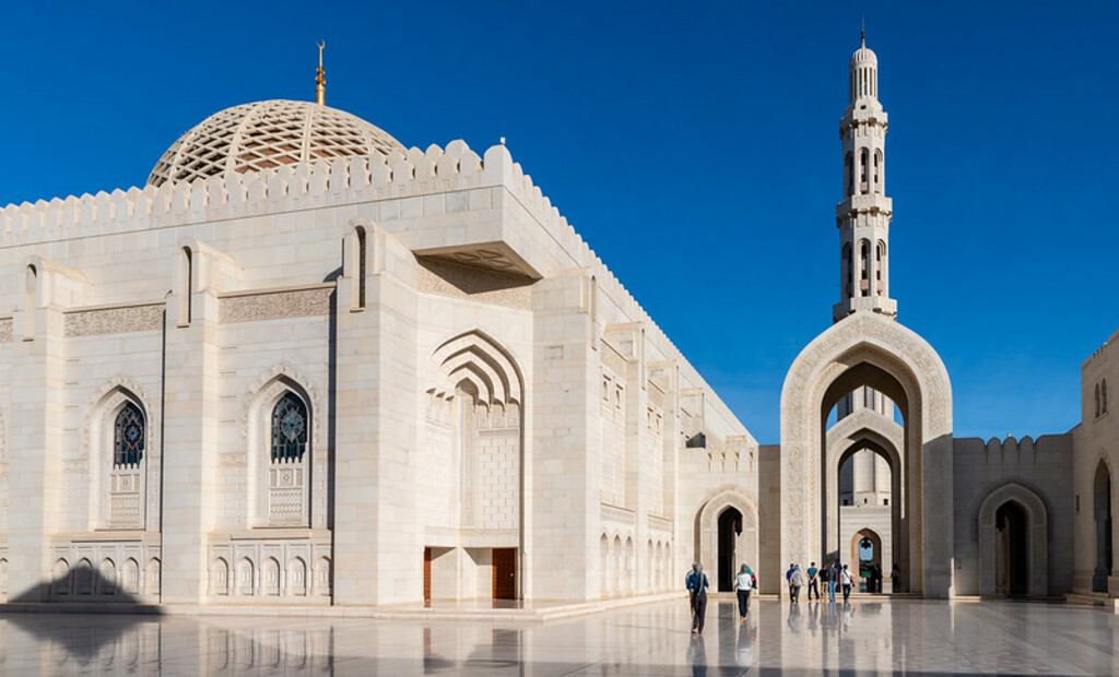 Sultan Qaboos Grand Mosque, Muscat, Oman