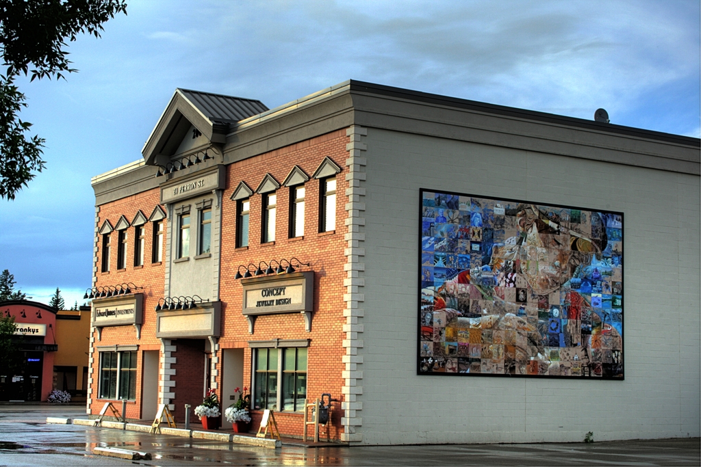 Mural St Albert Alberta Canada