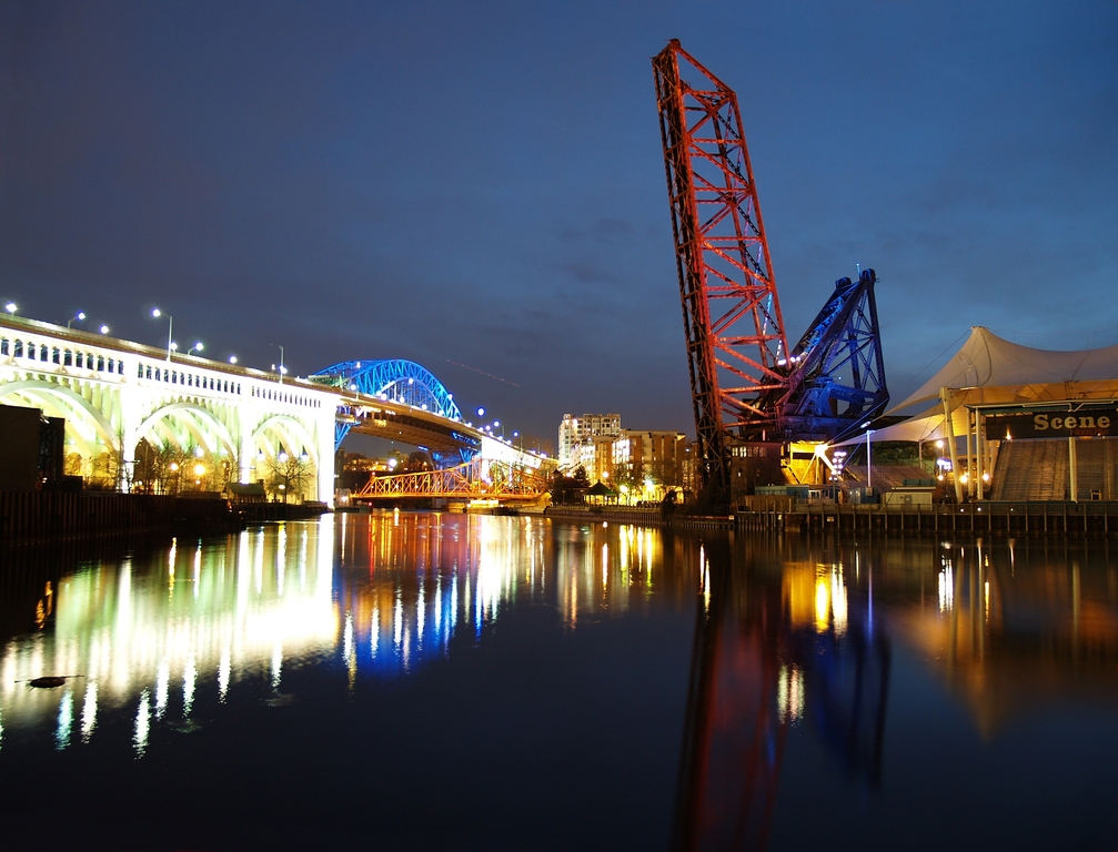 Bridge in Cleveland, Ohio