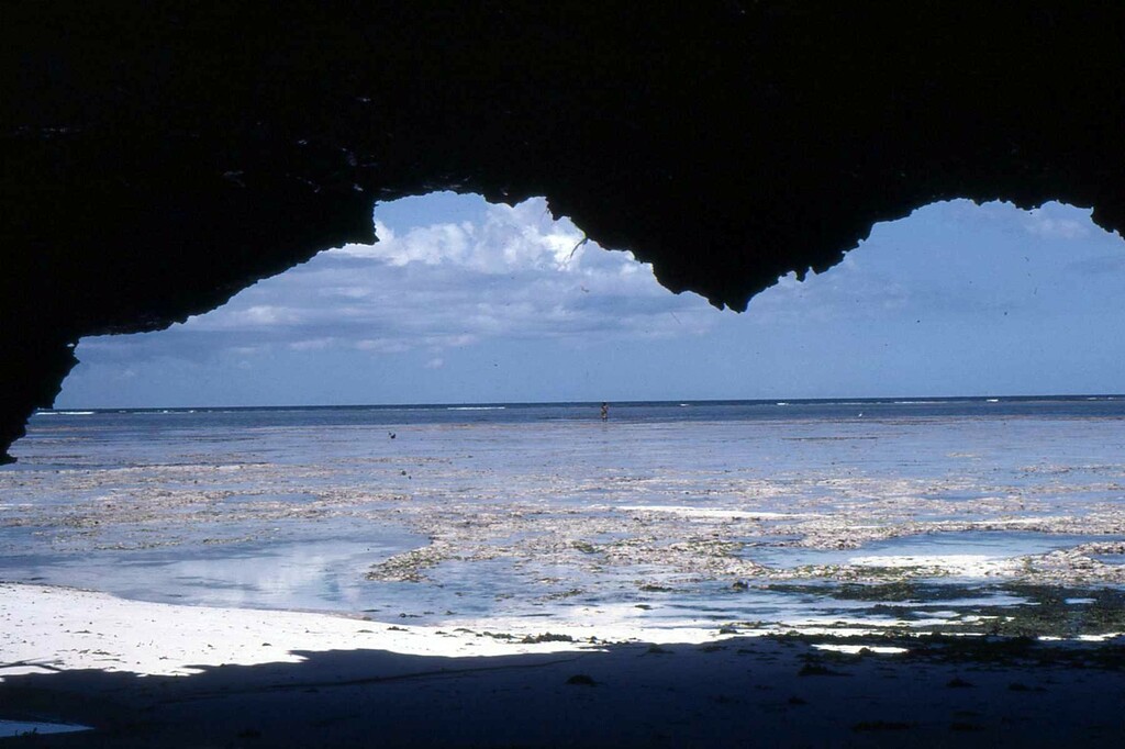 Cave on Bongoyo island