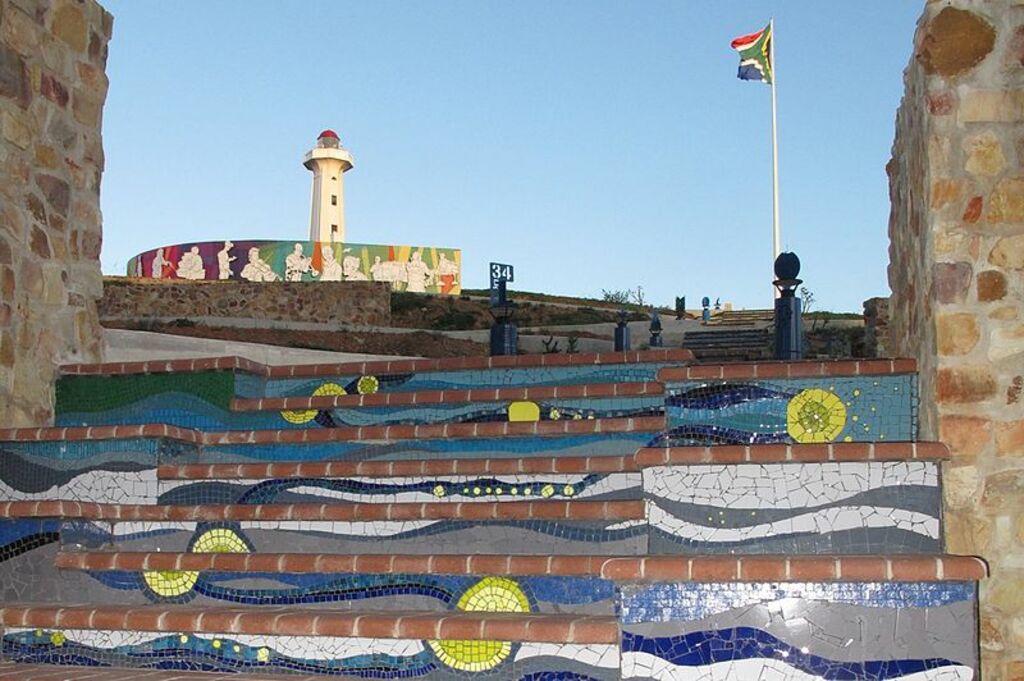 Port Elizabeth Route 67 giant flag