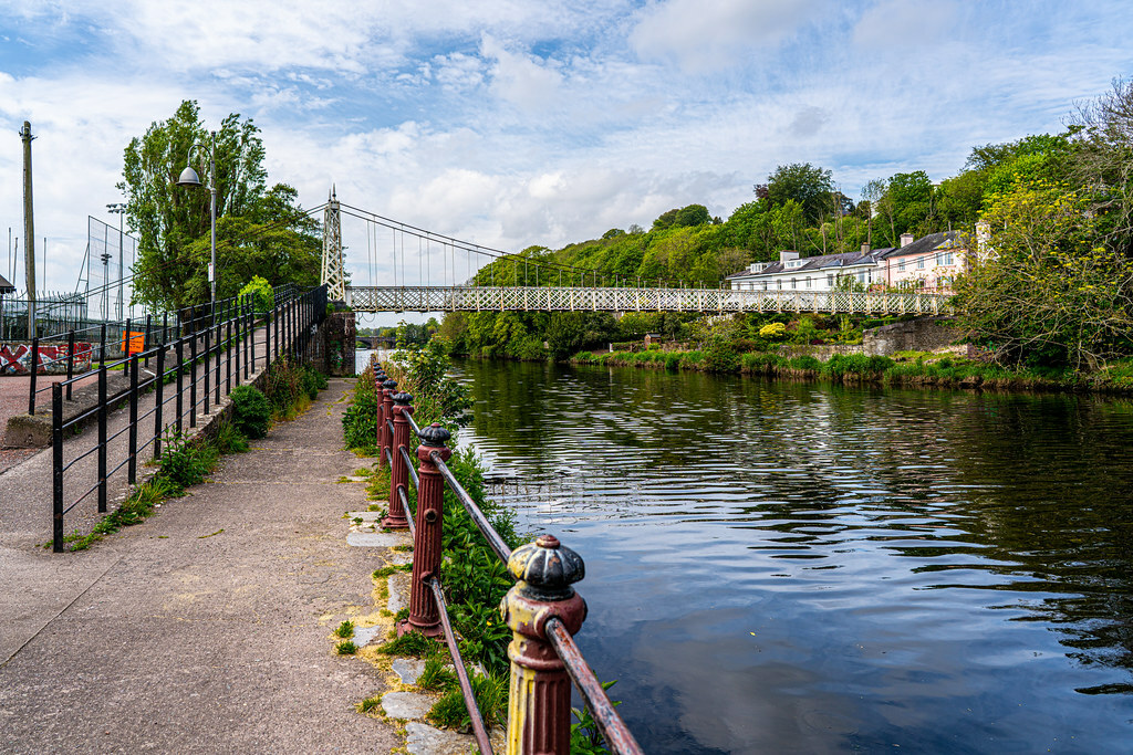 AT LONG LAST I LOCATED THE SHAKY BRIDGE IN CORK CITY [DALY'S BRIDGE AND NEARBY]-152533