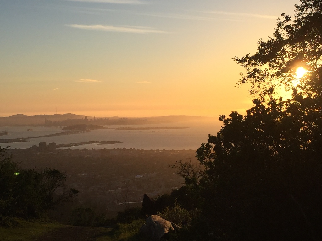 Berkeley Grizzly Peak Sunset