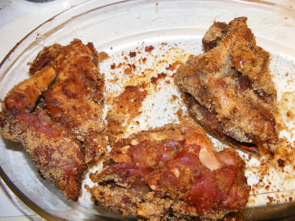 Pieds de porc panes