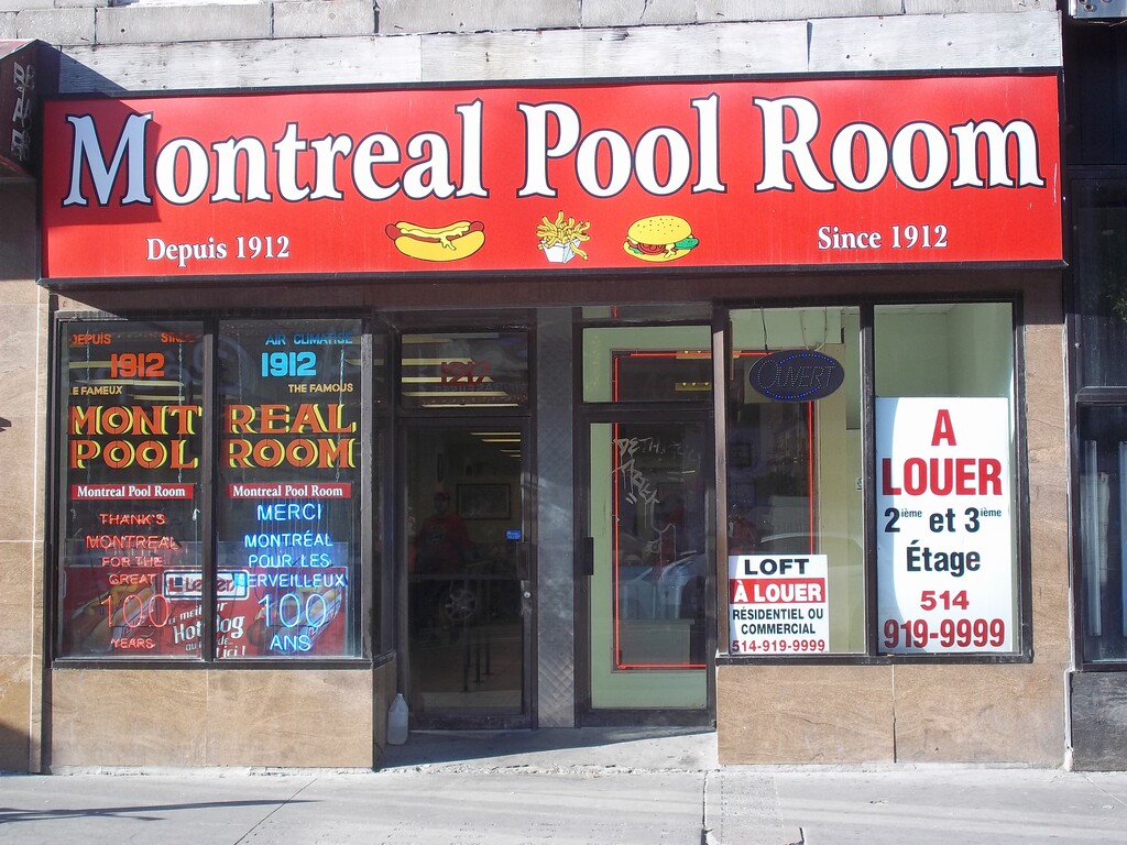 Montreal Pool Room