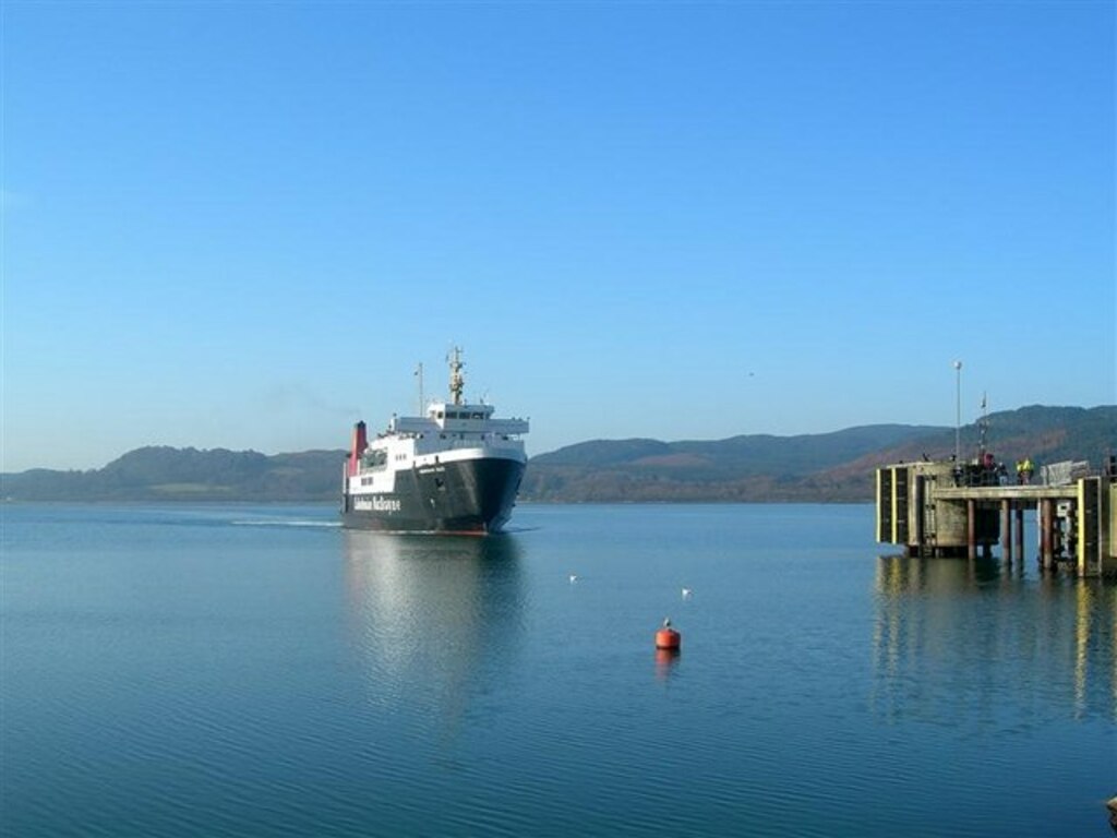 Approaching Kennacraig
