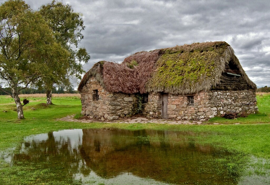 Leanach Cottage , Culloden Moor