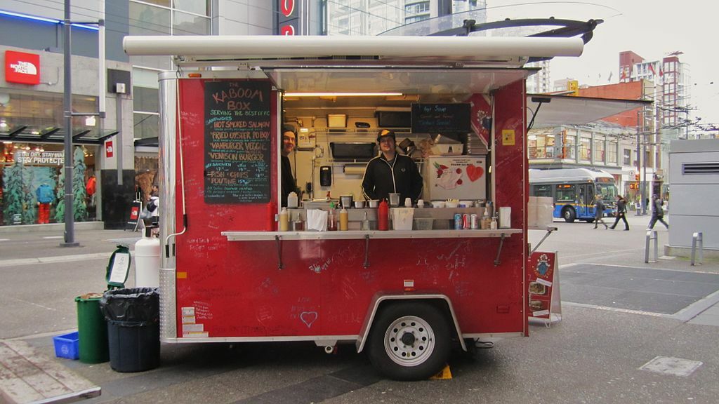 Food Vendors in Downtown Vancouver - The Kaboom Box
