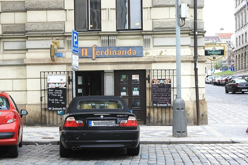 Ferdinanda restaurant Praha 2016