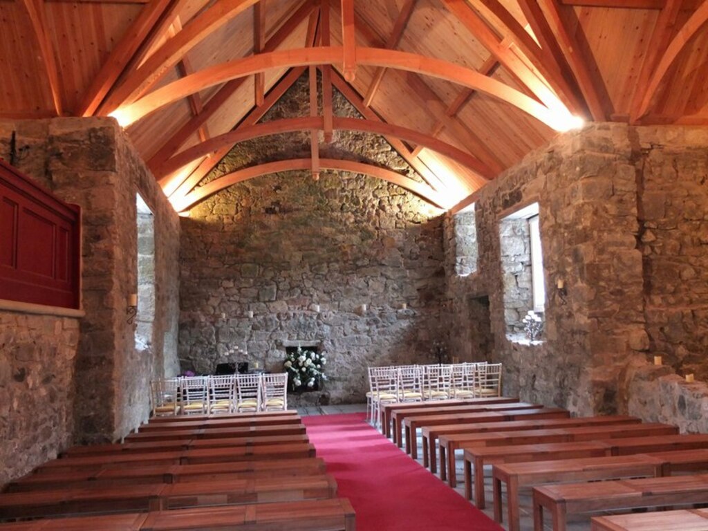 Interior of Glencorse Old Kirk