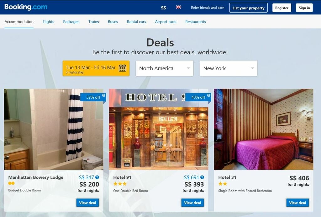 Find Out How To Make Full Use Of Booking.com: Great Deals & Rooms | Trip101