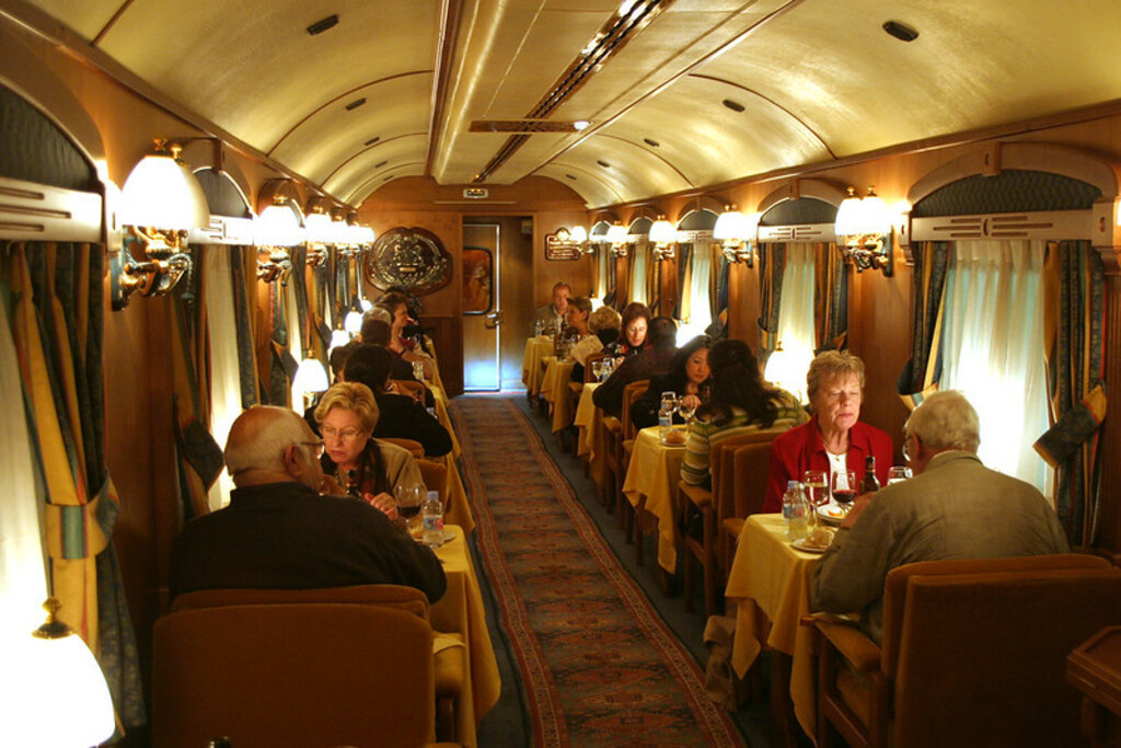 El Transcantabrico luxury train from the Luxury Train Club