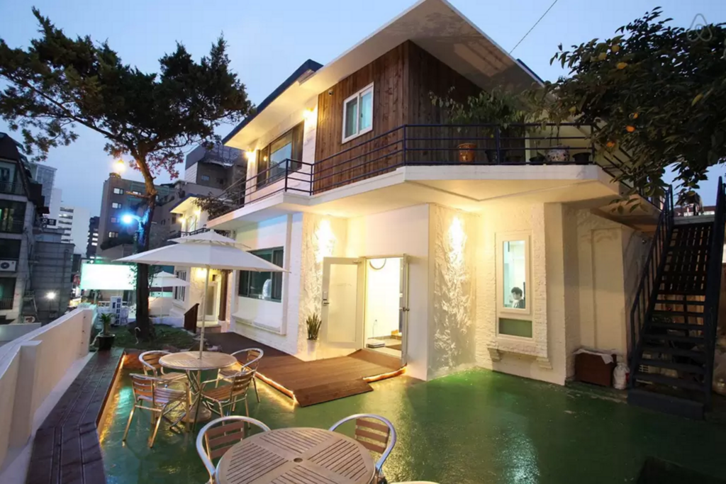 Porch of Namsan Guesthouse