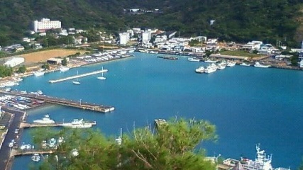Futami Port in Chichijima