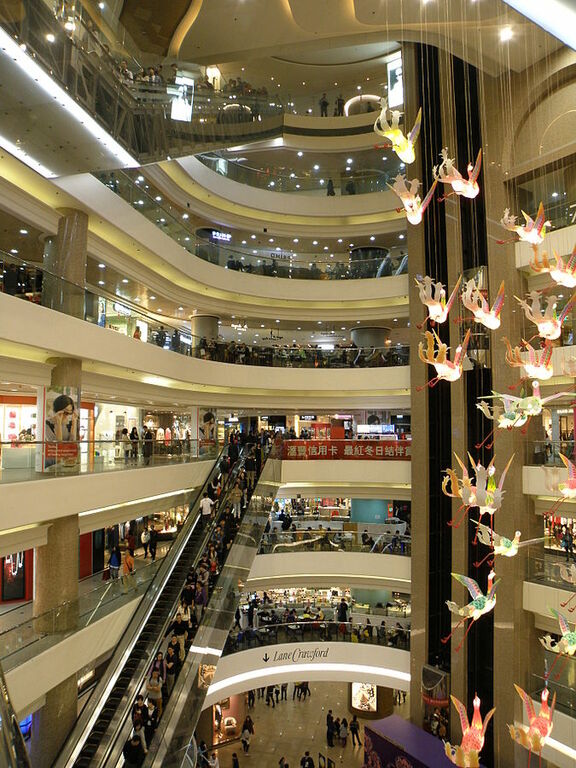 HK Times Square Main Atrium